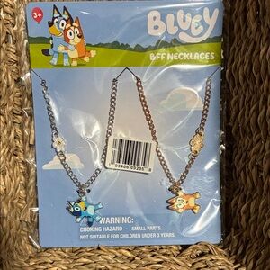 NWT Bluey and Bingo BFF Necklaces Set